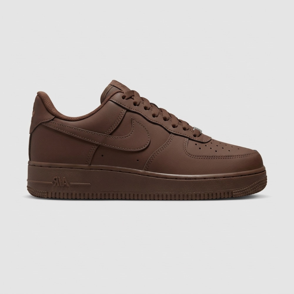 Nike Air Force 1 | Nobuck — MARROM